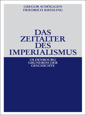 cover image of Das Zeitalter des Imperialismus
